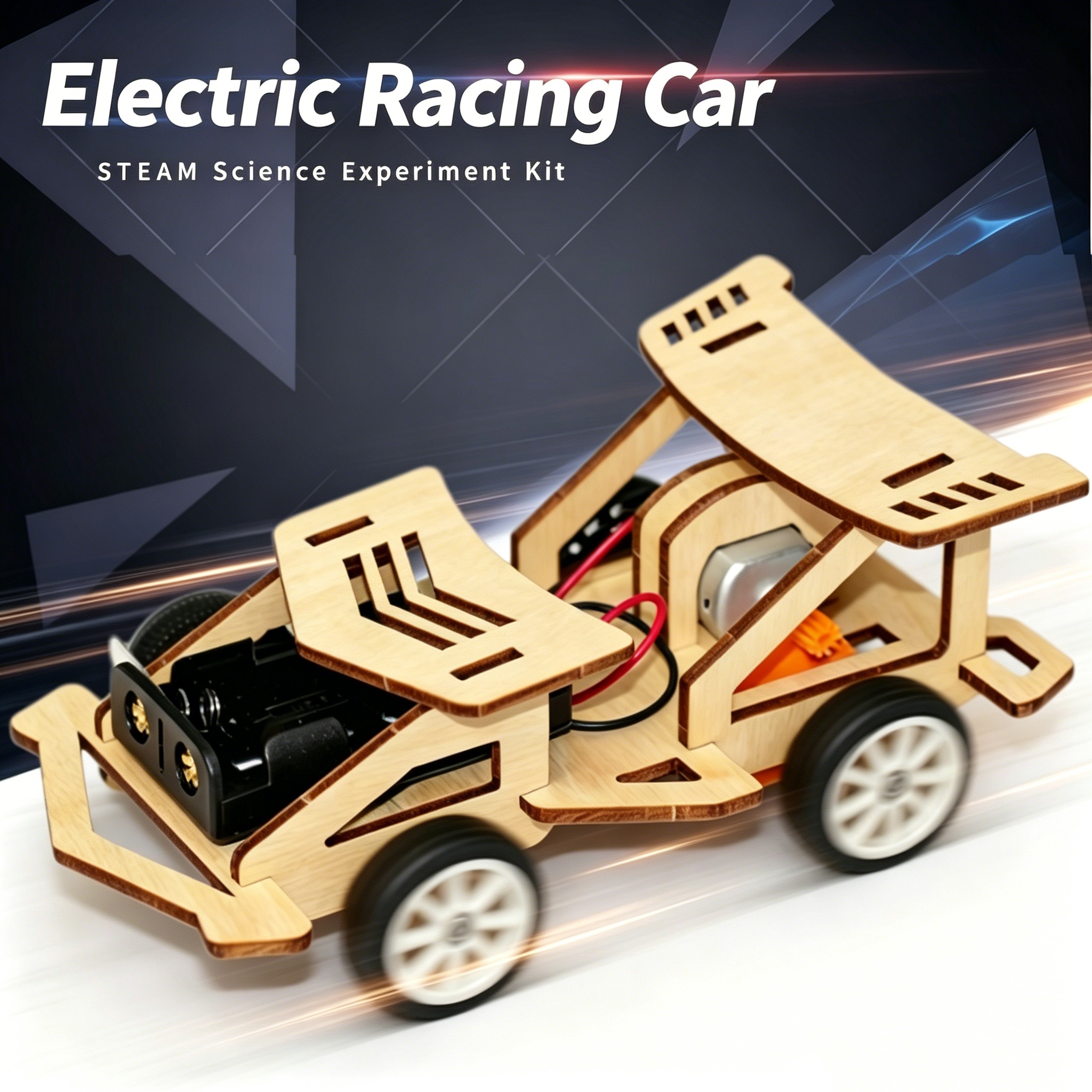 Science Hobby Kit - DIY Assembly Racing Car Small Maker