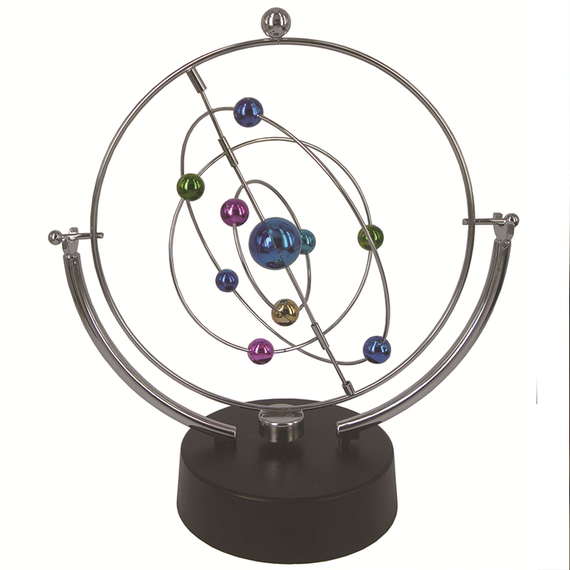 Solar System Orrery - Rotation Perpetual Motion Swing Celestial Globe