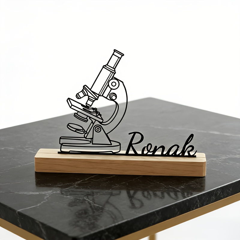 Science Max - Microscope Desktop Decoration Customized Scientist Office