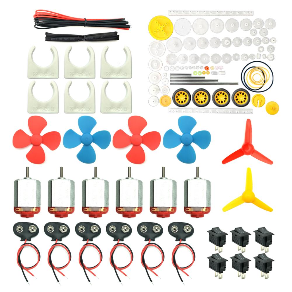 6 Set Motors Kit, Mini Electri - Science Hobby Kit avis et prix