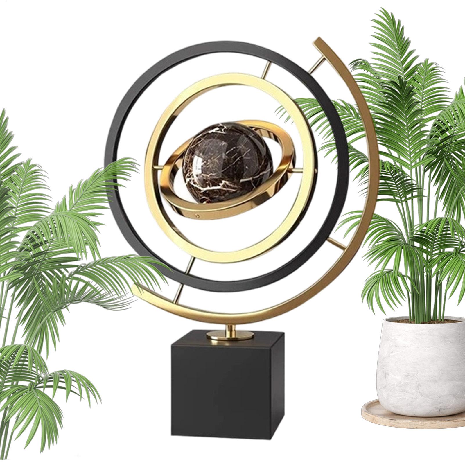 Rotating Globe Metal Ornament  - Solar System Orrery avis et prix
