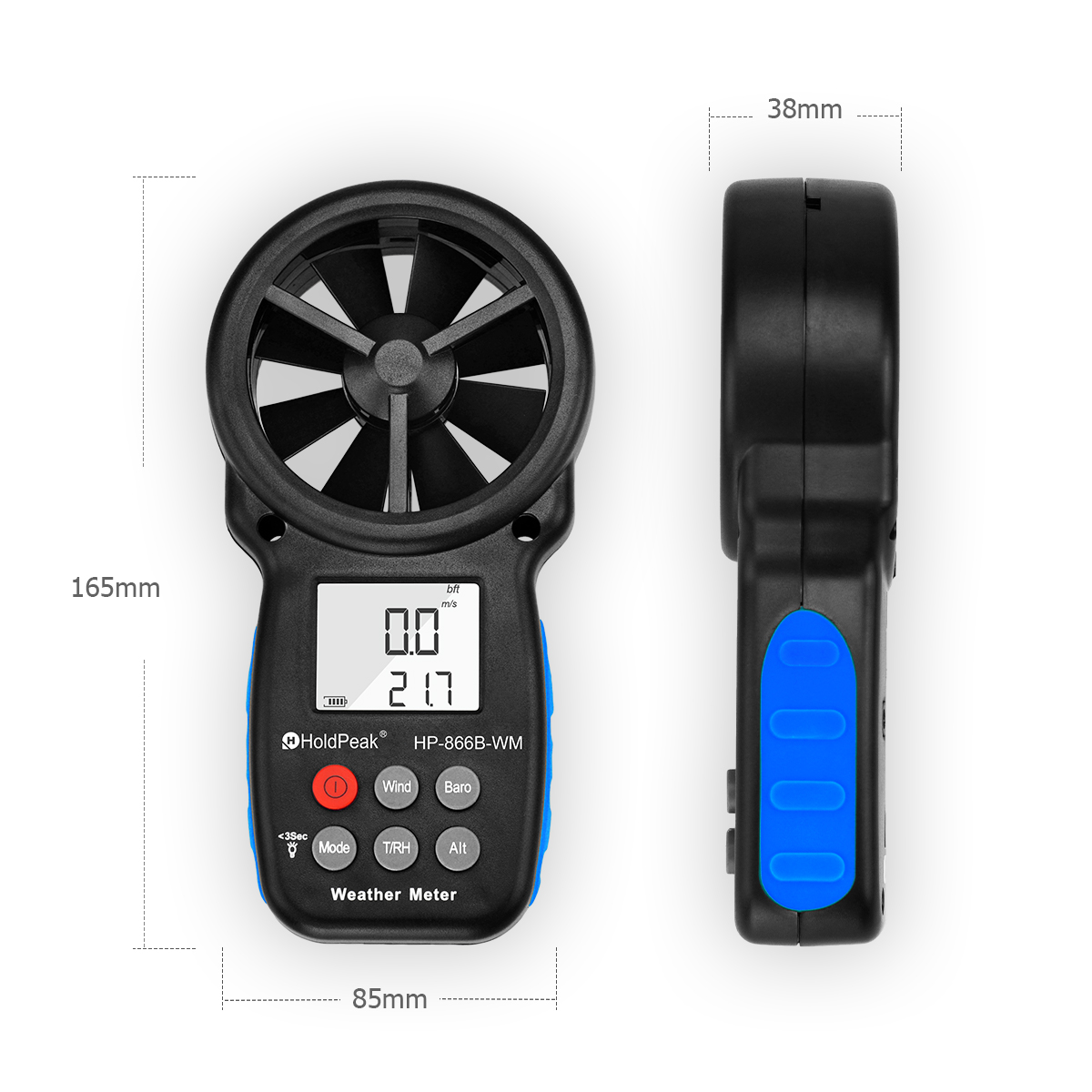 HP-866B-WM Anemometer Instruct - Anemometer Wind Speed avis et prix
