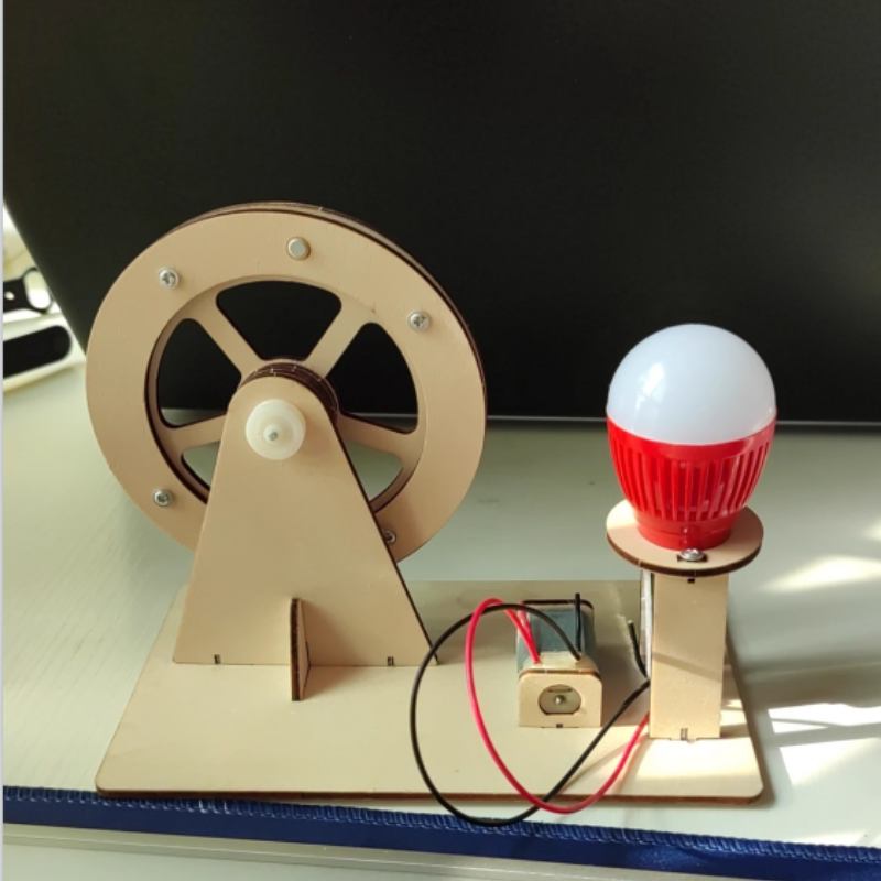 Mini DIY Hand Crank Generator  - Science Max avis et prix