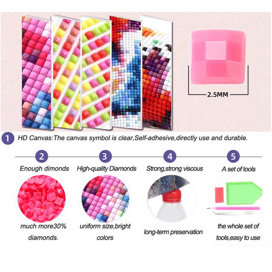 5D DIY Large Diamond Painting  - Volcano Kit Eruption avis et prix