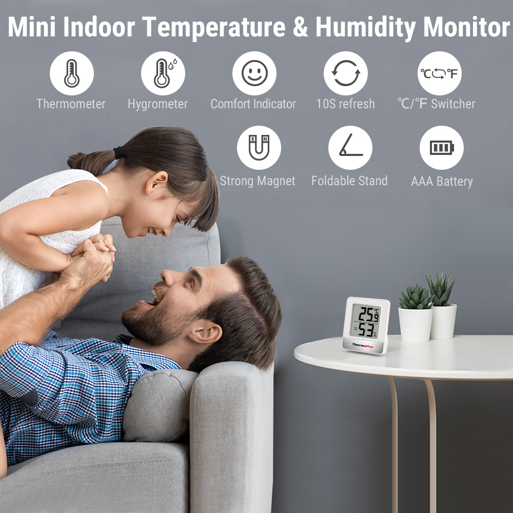 ThermoPro TP49 Mini Weather St - Weather Station Indoor avis et prix