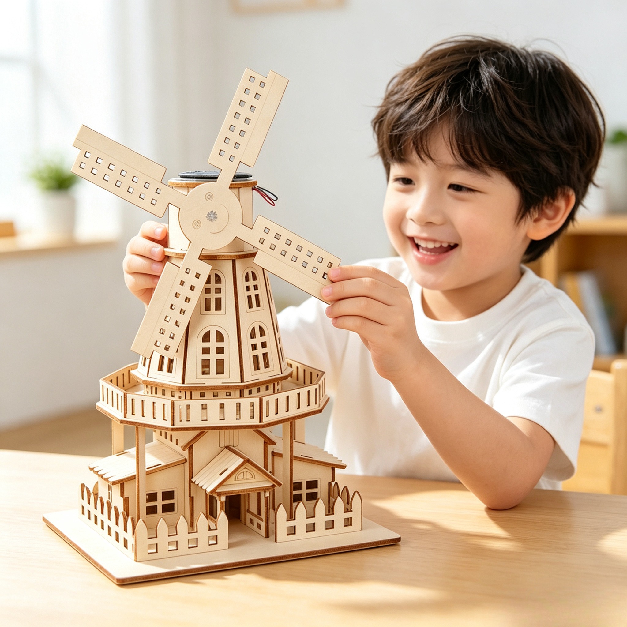 Solar windmill house children' - Science Max avis et prix