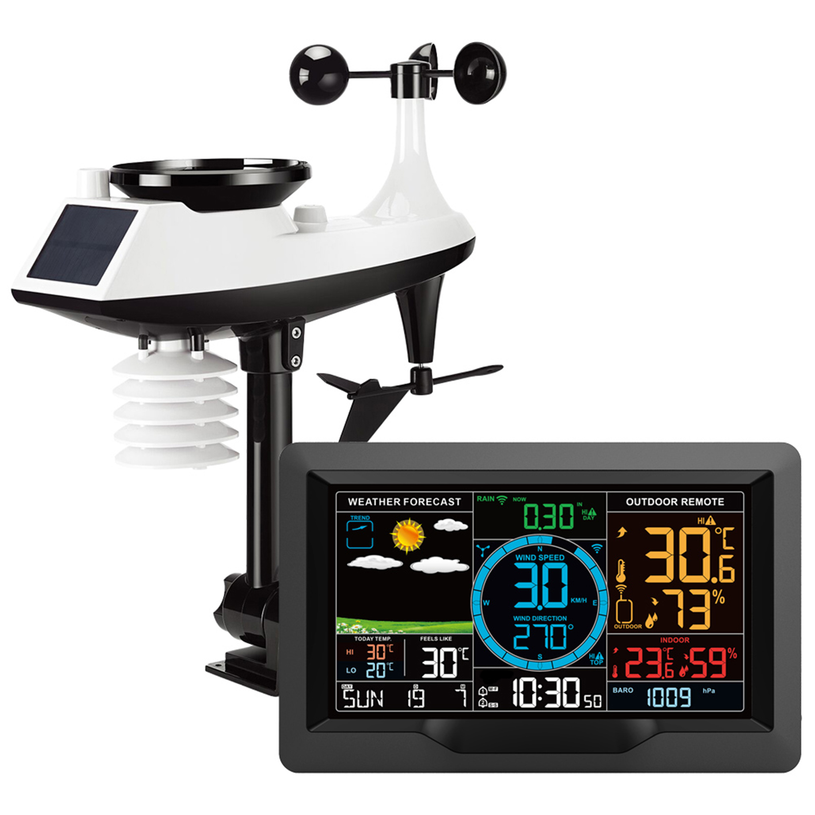FJ3395TY /FJ3390A Weather Stat - Weather Station Indoor avis et prix