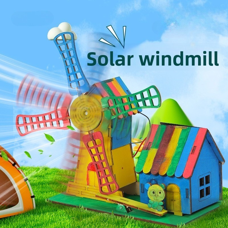 Solar windmill houses, childre - Science Max avis et prix