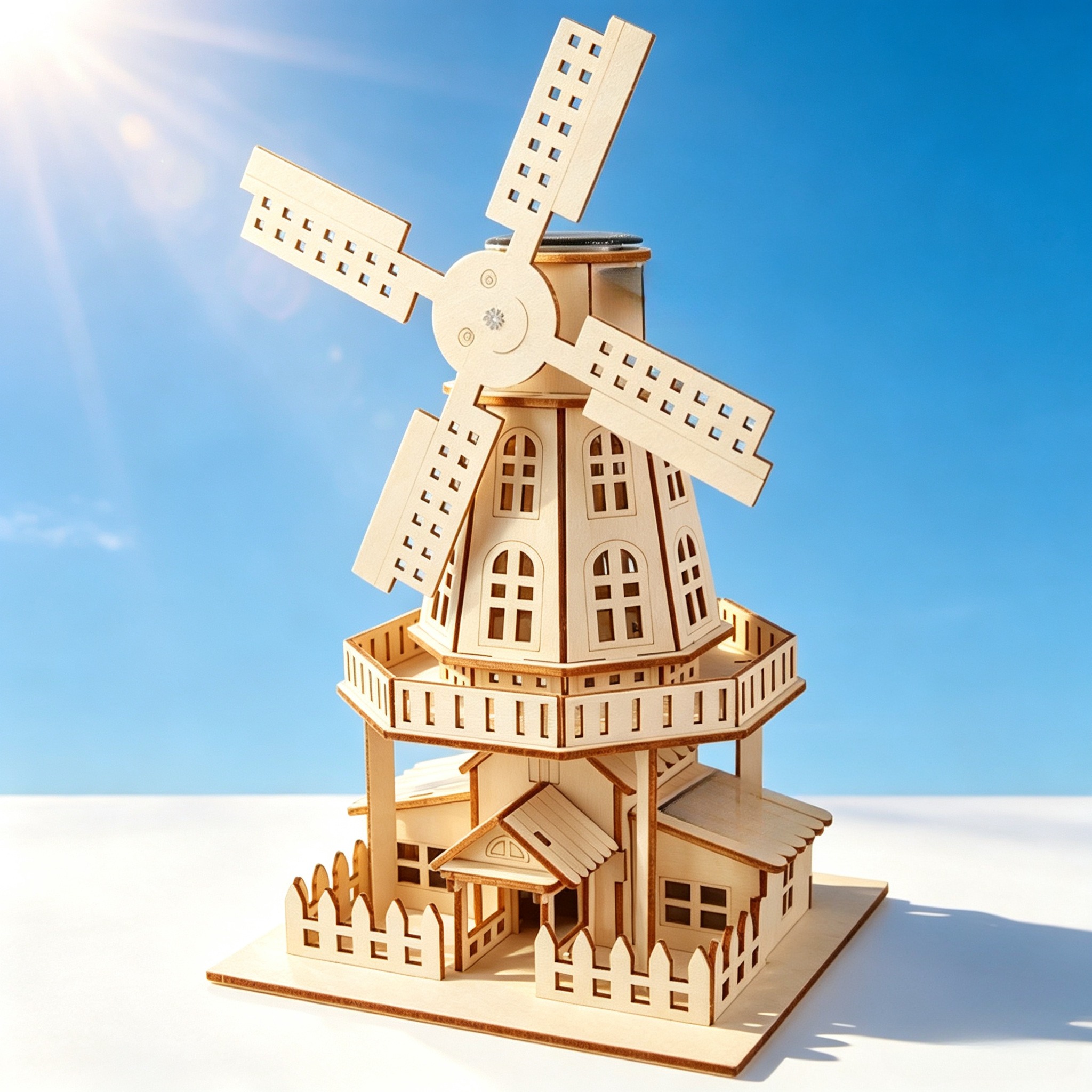 Solar windmill house children' - Science Max avis et prix