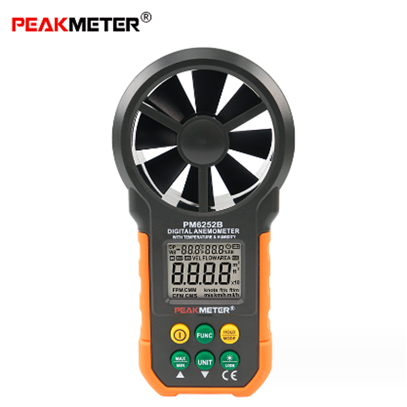 PEAKMETER PM6252A/PM6252B Digi - Anemometer Wind Speed avis et prix