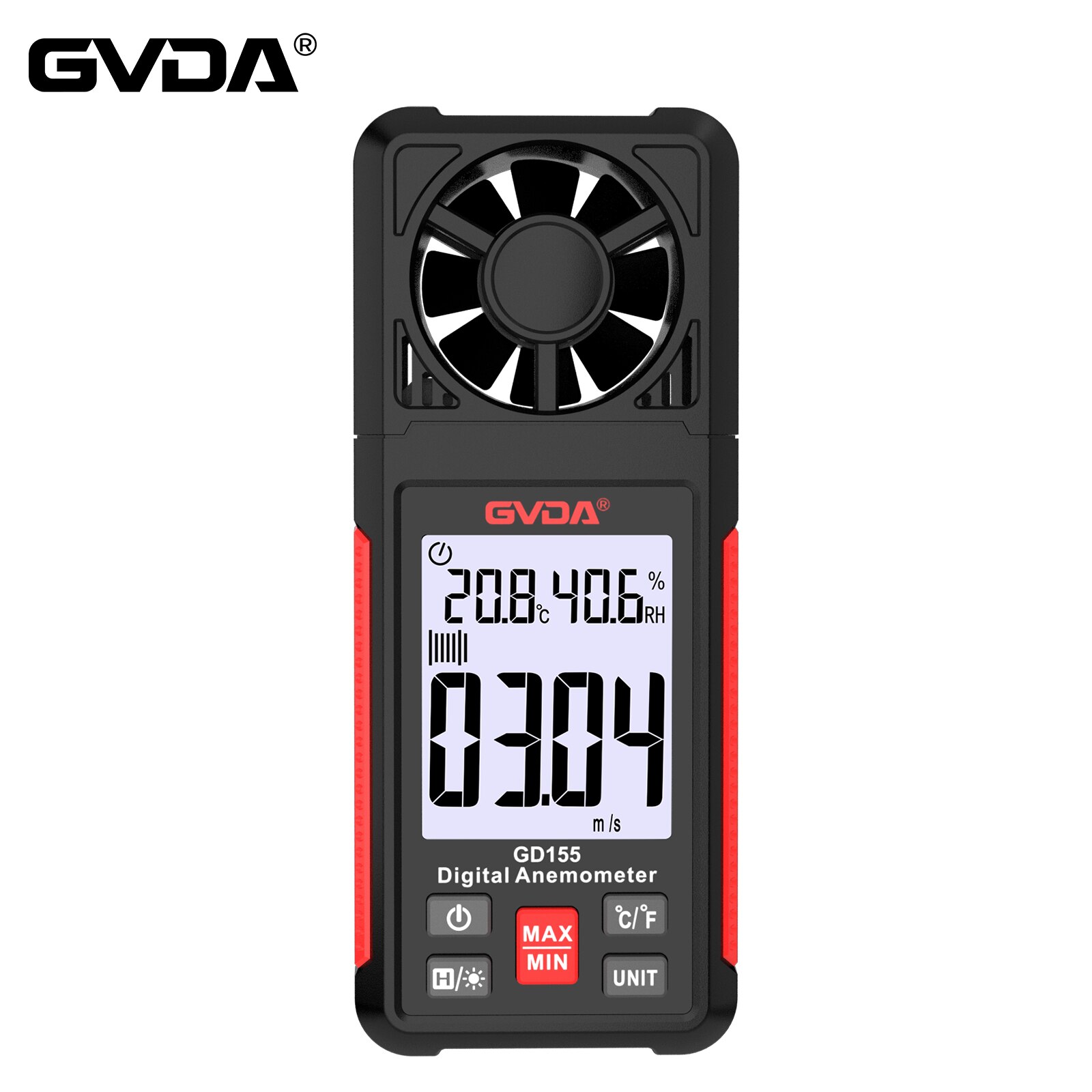 GVDA Digital Anemometer Handhe - Anemometer Wind Speed avis et prix