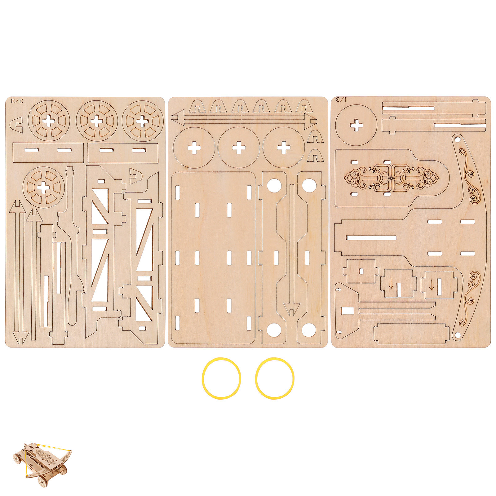 1Set Catapult Chariot Wooden D - Science Kit avis et prix