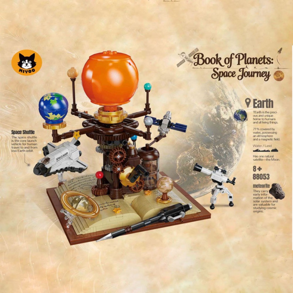 672PCS STEM Building Blocks So - Solar System Orrery avis et prix