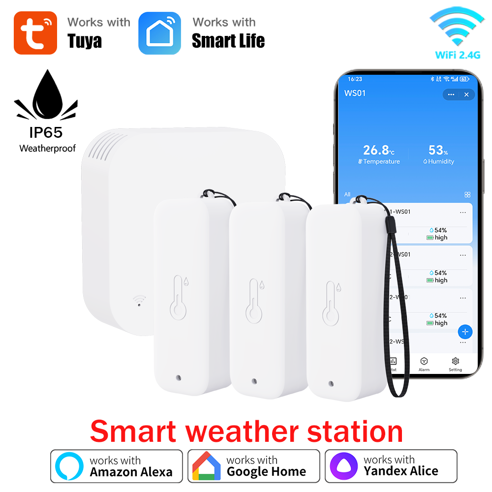 Tuya WIFI Smart Weather Statio - Weather Station Indoor avis et prix