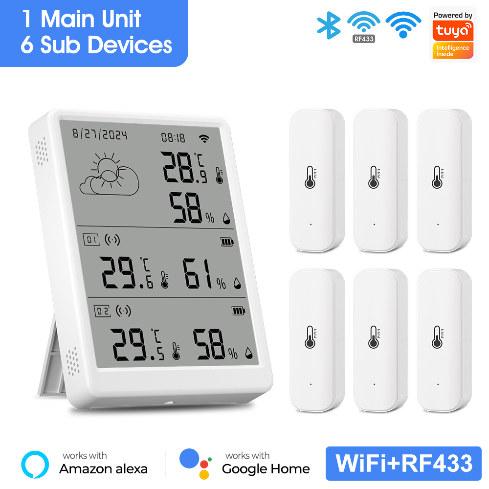 SMATRUL Tuya WiFi High Precisi - Weather Station Indoor avis et prix