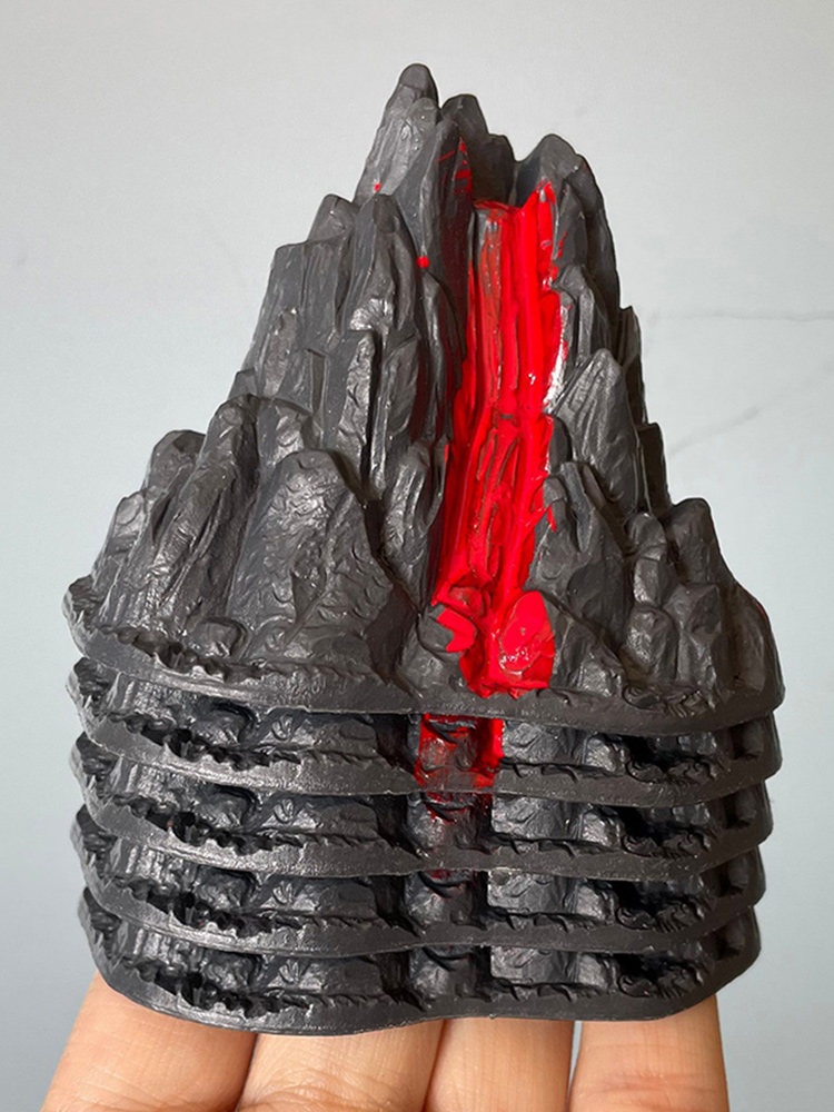 10 pcs Dinos Birthday Cake Top - Volcano Kit Eruption avis et prix