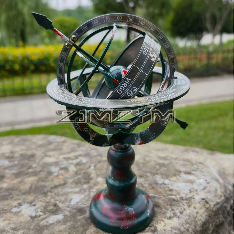 World Globe Modern Map In Anti - Solar System Orrery avis et prix