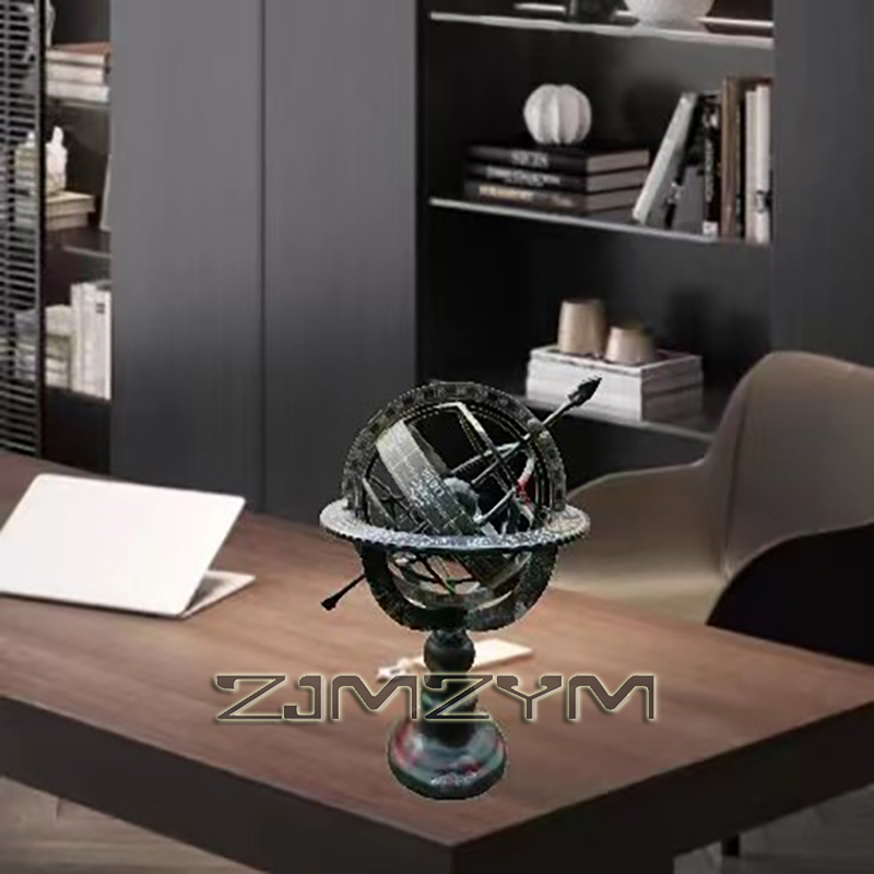 World Globe Modern Map In Anti - Solar System Orrery avis et prix