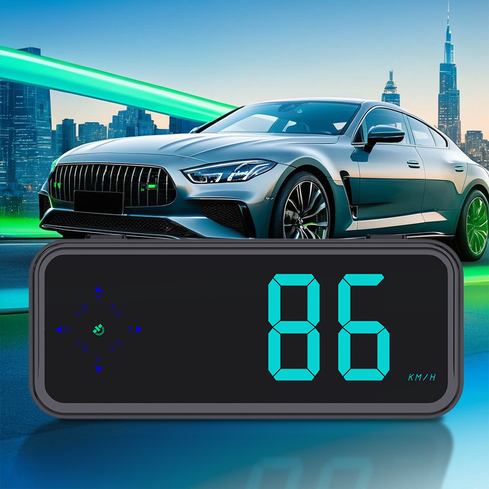 GPS Digital Speedometer Car He - Anemometer Wind Speed avis et prix