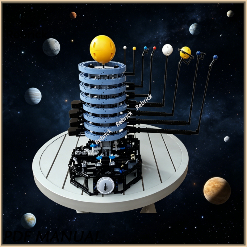 Exquisite MOC Construction Bri - Solar System Orrery avis et prix
