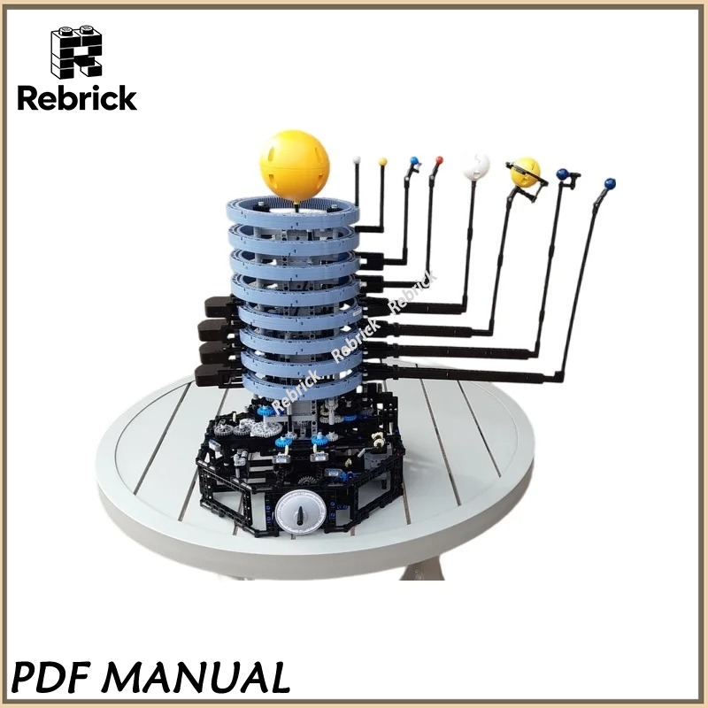 Exquisite MOC Construction Bri - Solar System Orrery avis et prix