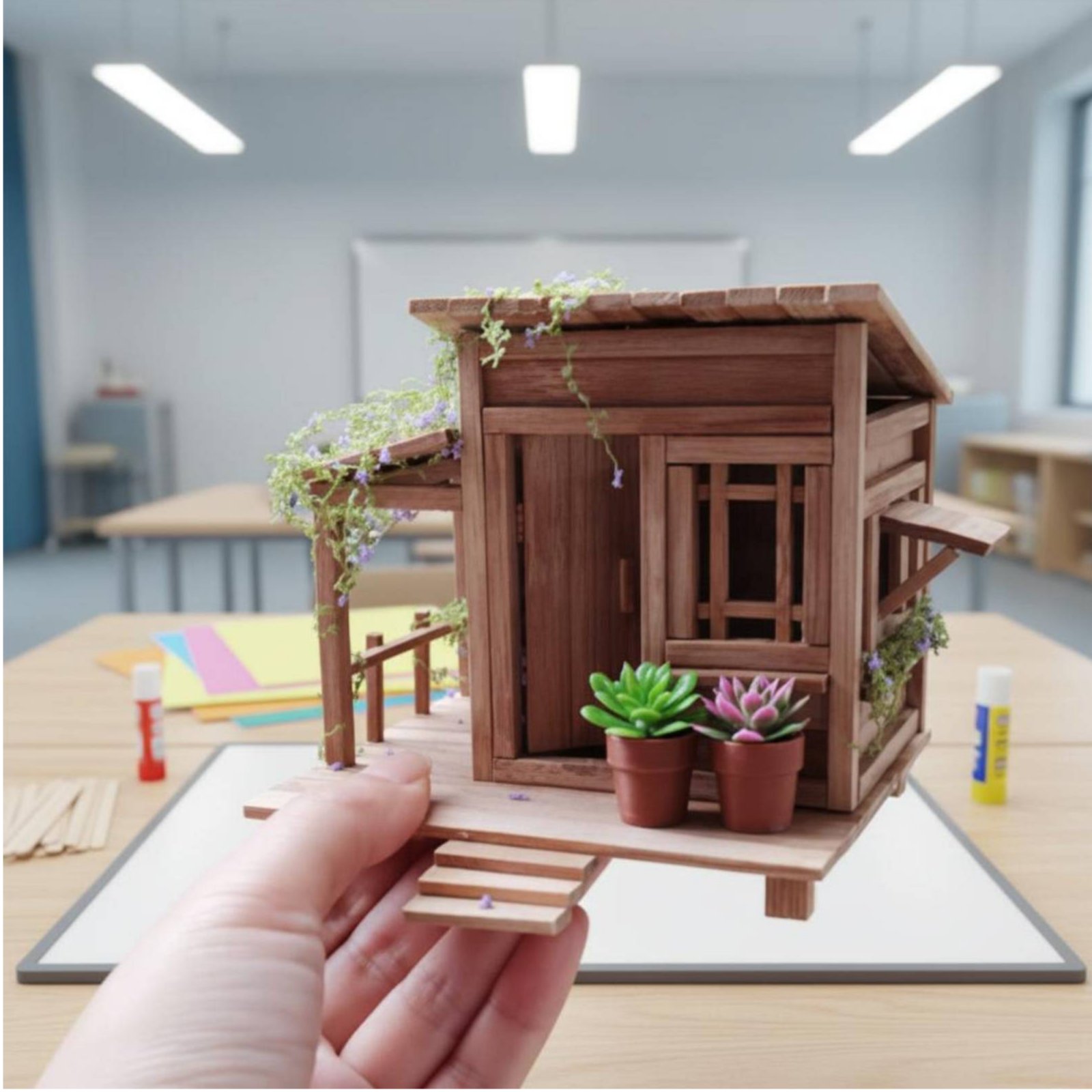 DIY Bamboo House Kit Relaxing  - Science Hobby Kit avis et prix