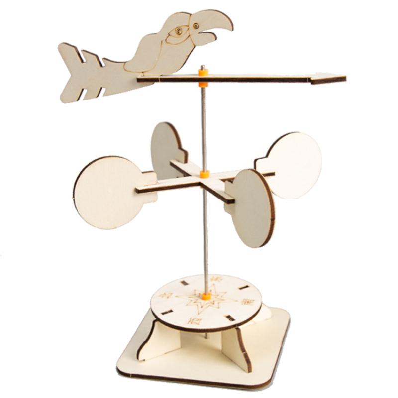 Hot 1Set DIY Wind Vane Kids Sc - Science Project Physics avis et prix