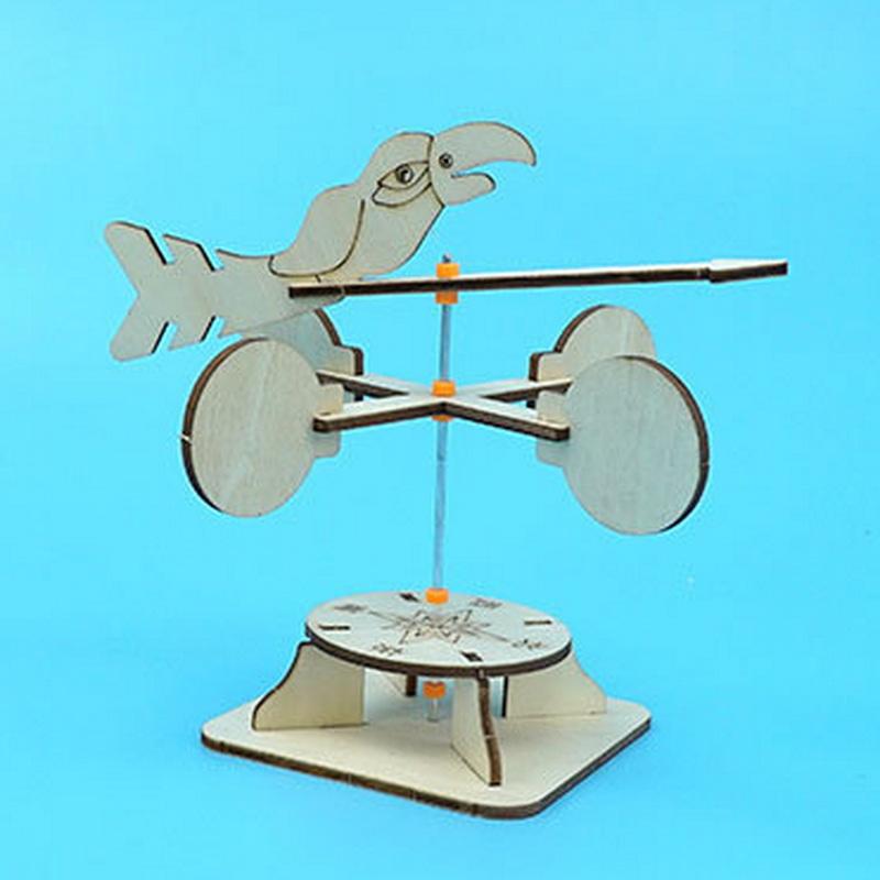 Hot 1Set DIY Wind Vane Kids Sc - Science Project Physics avis et prix