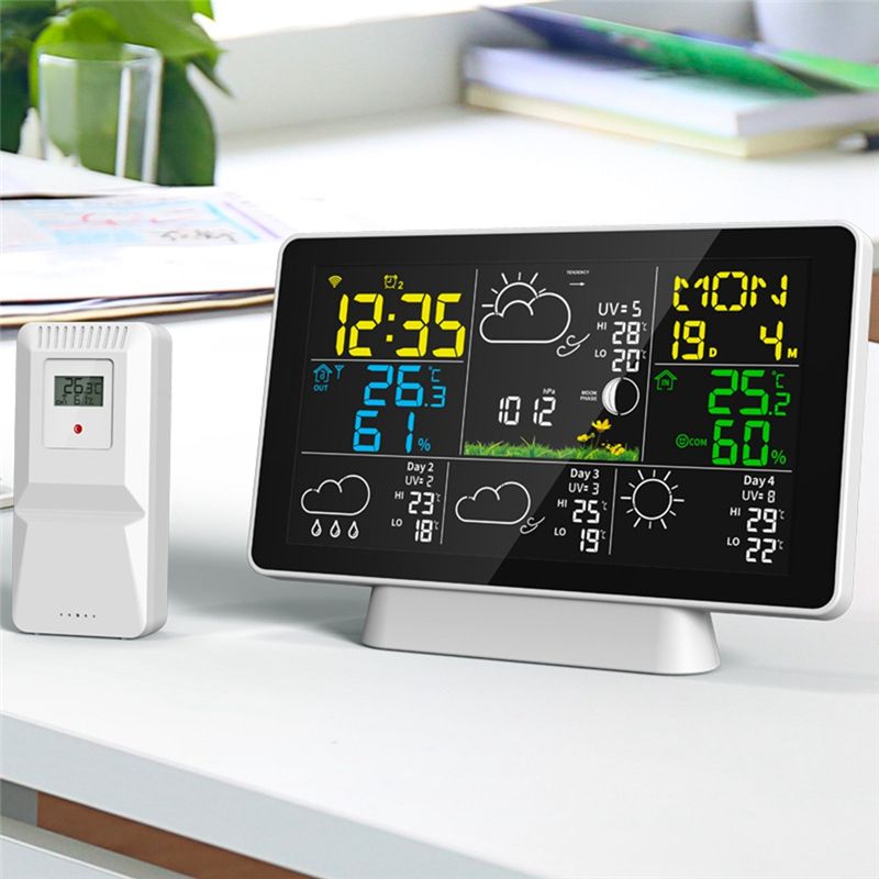 AEE8-LCD Weather Station Wirel - Weather Station Indoor avis et prix