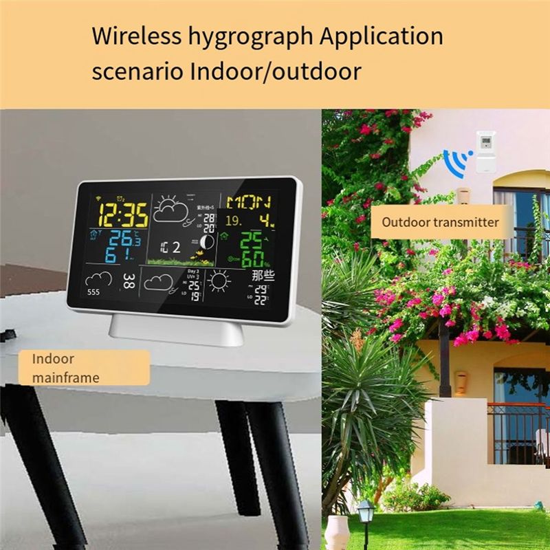 AEE8-LCD Weather Station Wirel - Weather Station Indoor avis et prix