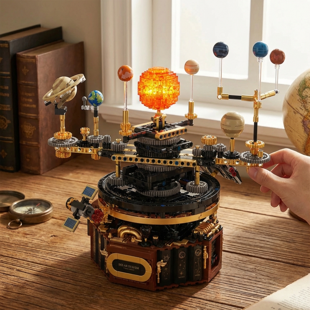 1098pcs Technical Solar System - Solar System Orrery avis et prix