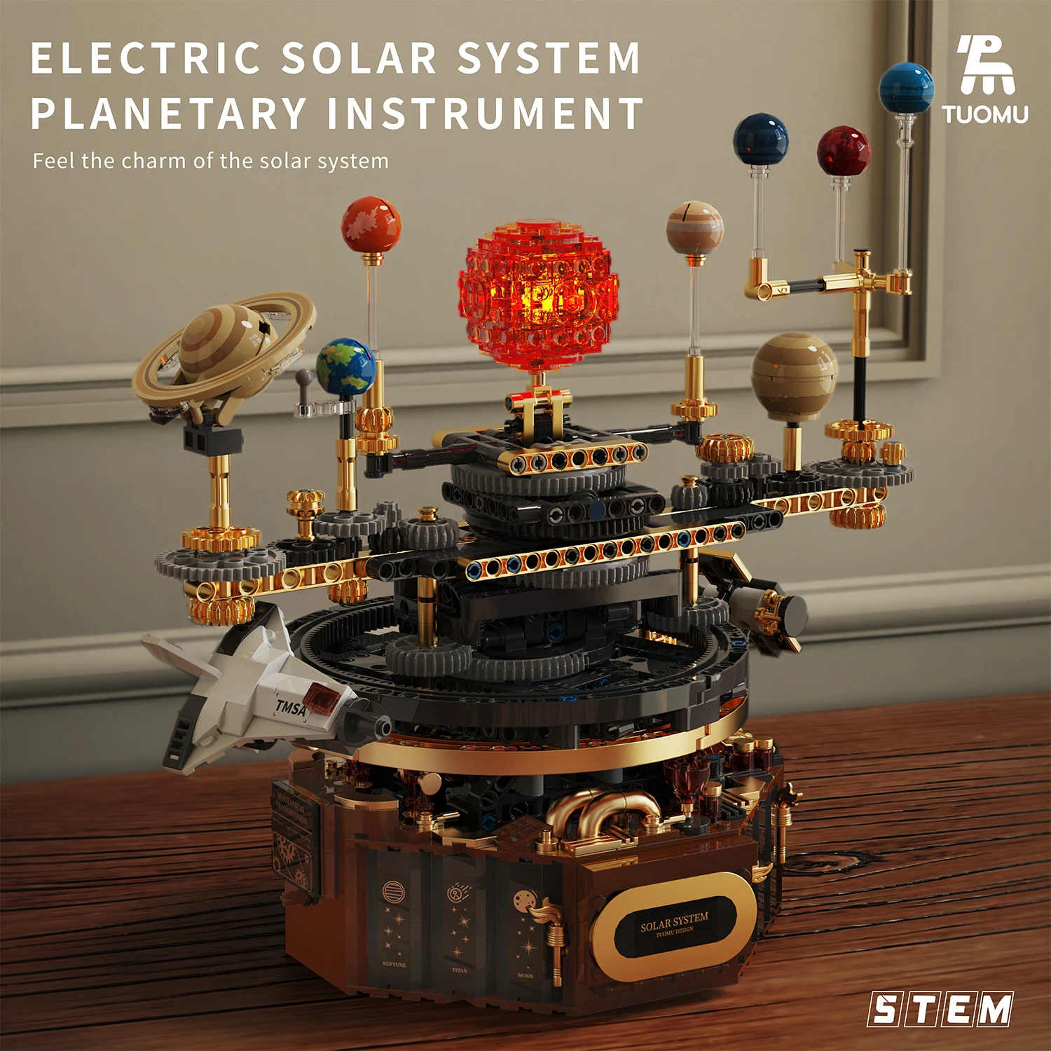 1098pcs Technical Solar System - Solar System Orrery avis et prix