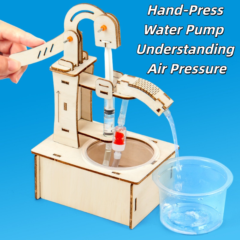 Wooden DIY Hand Pump Well Mode - Science Max avis et prix