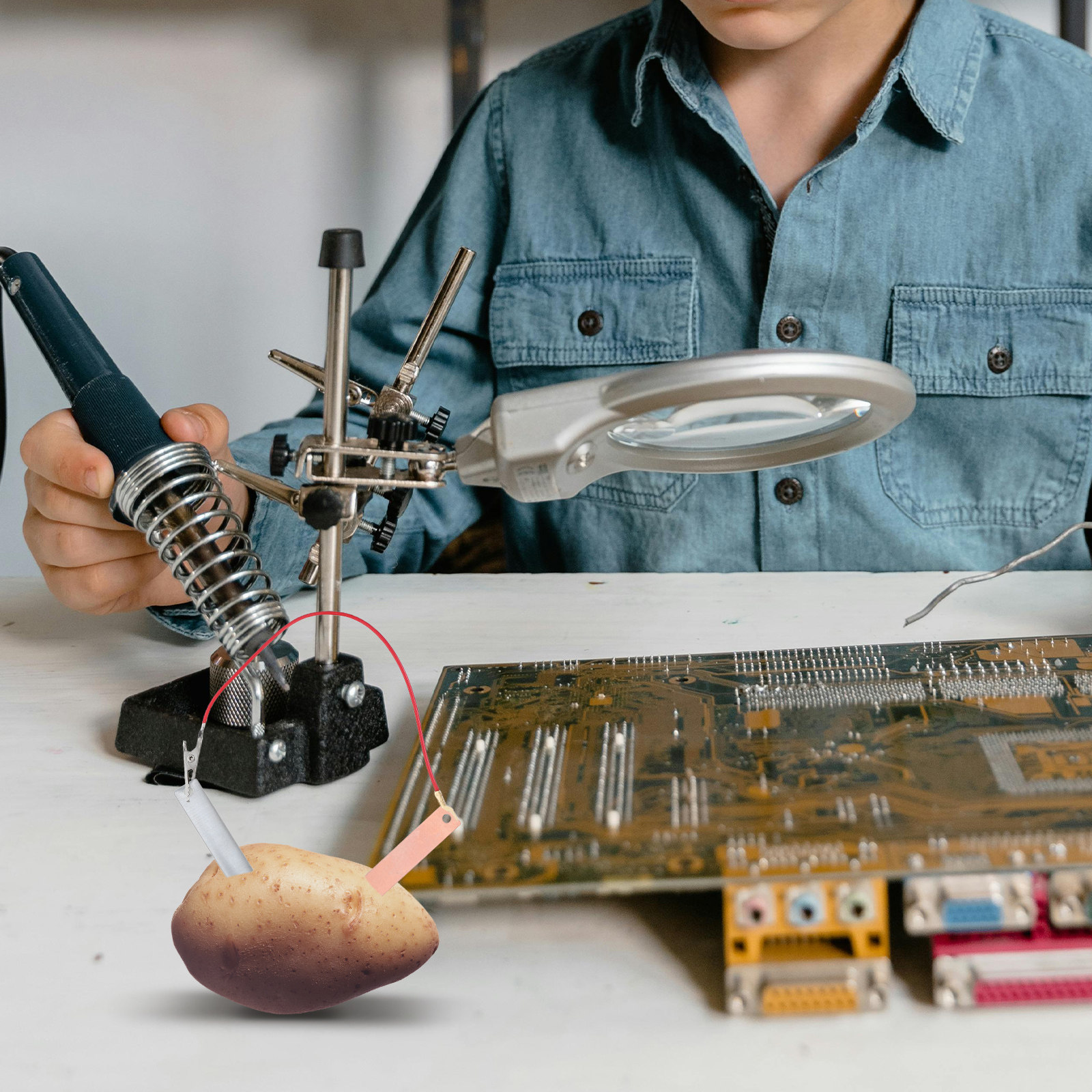 Copper and Zinc Electrode Shee - Science Kit avis et prix