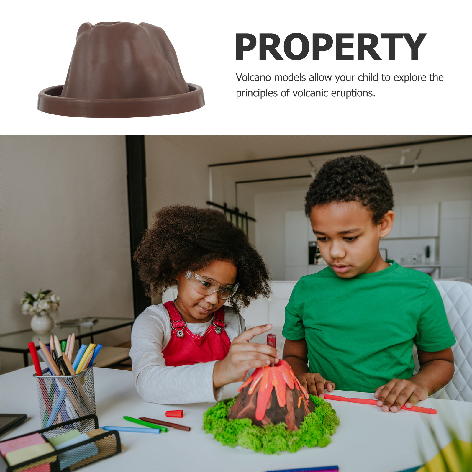 6Pcs Volcano Science Shell DIY - Volcano Kit Eruption avis et prix