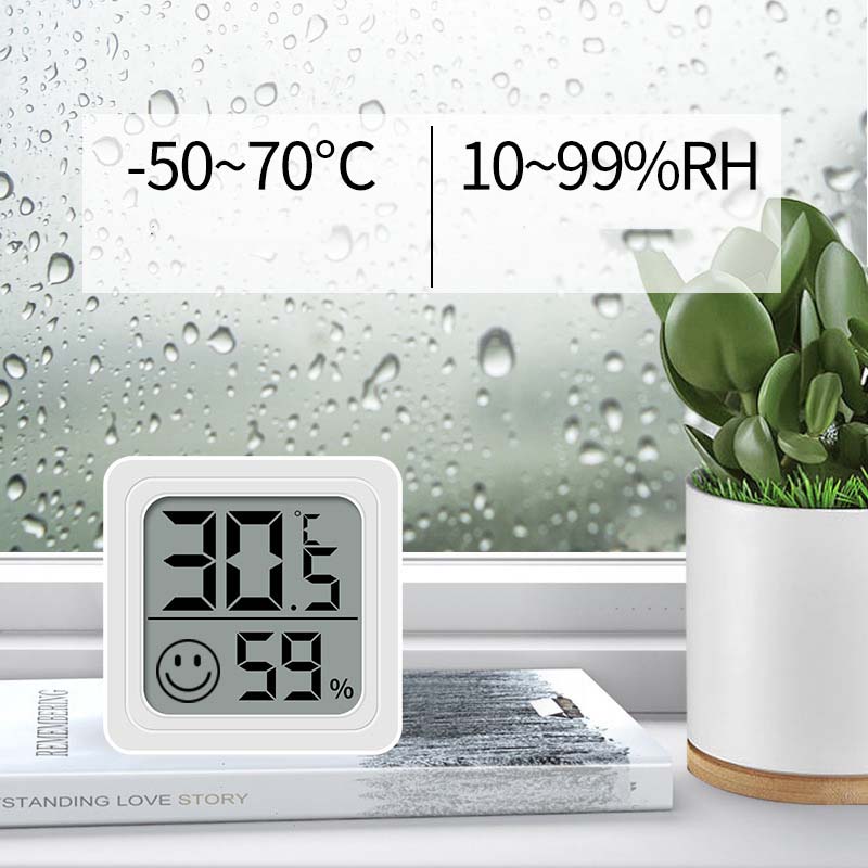 LCD Digital Thermometer Hygrom - Weather Station Indoor avis et prix